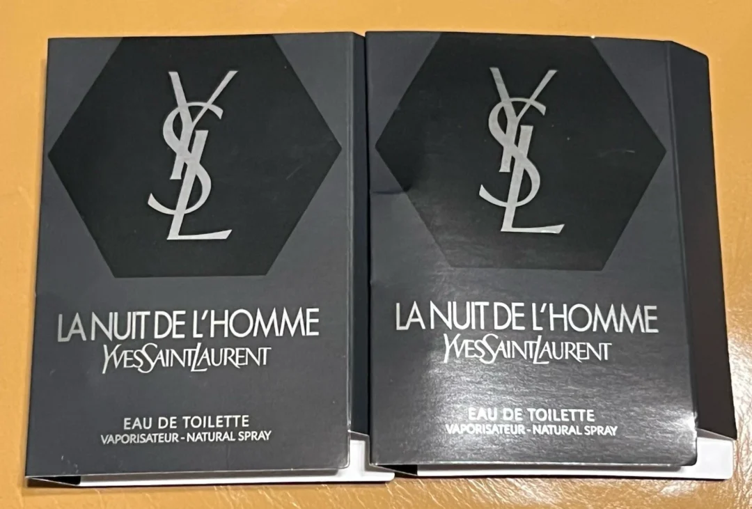 Two YSL La Nuit de L'Homme boxes