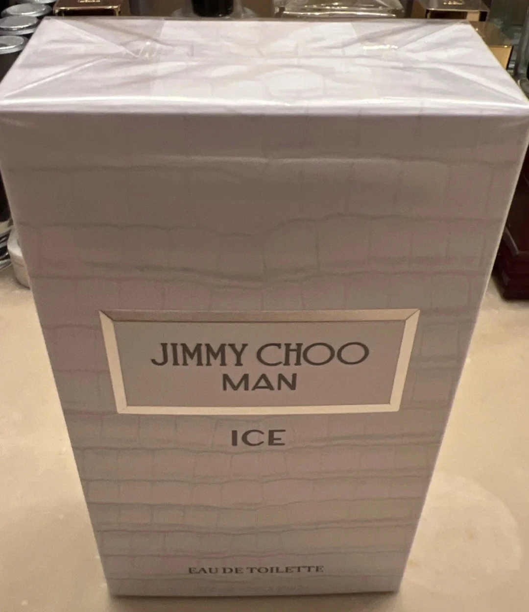 Jimmy Choo Man Ice fragrance box
