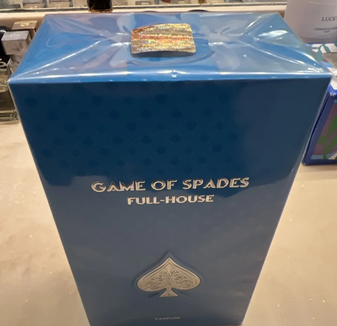 Blue box labeled "Game of Spades Full-House