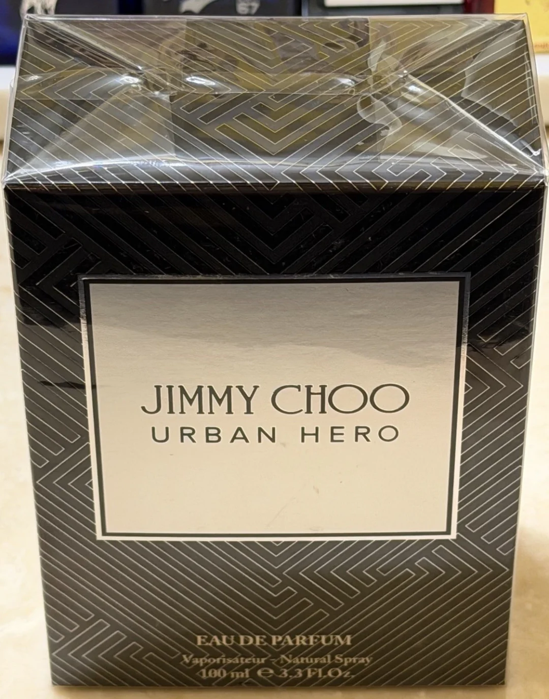 NEW! Jimmy Choo Urban Hero100ml- 3.3oz Men's Eau de Parfum In The Box Sealed!