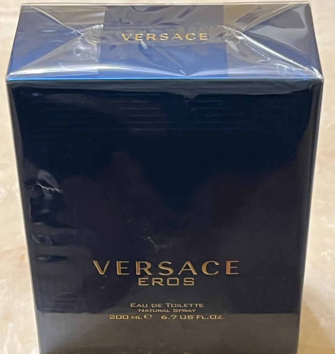 NEW! Versace Eros by Gianni Versace 200ml-6.7Fl Oz. EDT for Men New In Box!