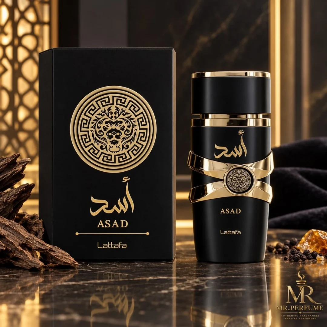 NEW! Lattafa Asad Eau de Parfum Spray for Men100ml- 3.3flOz, Brand New Sealed.