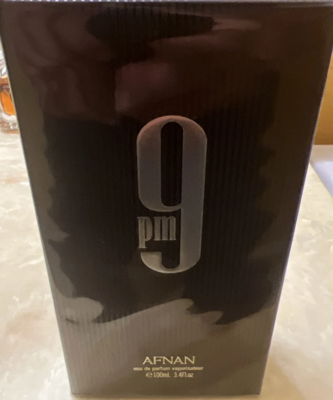 NEW! 9 pm by Afnan 100ml-3.4fl oz EDP Cologne for Sealed In Original Packaging!