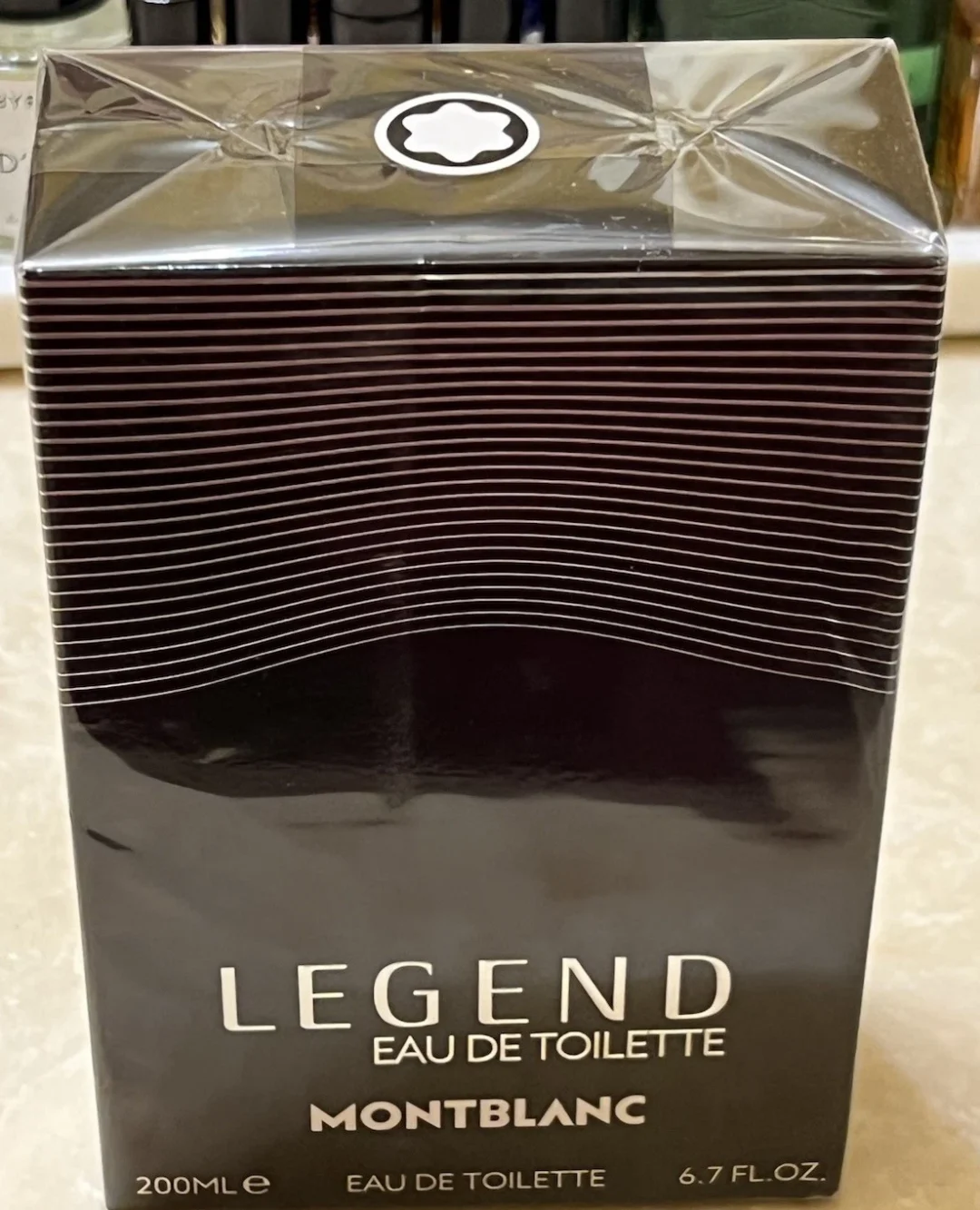 NEW!Montblanc Legend 200ml-6.7 Fl Oz. Men's Eau de Toilette Spray Sealed In Box.